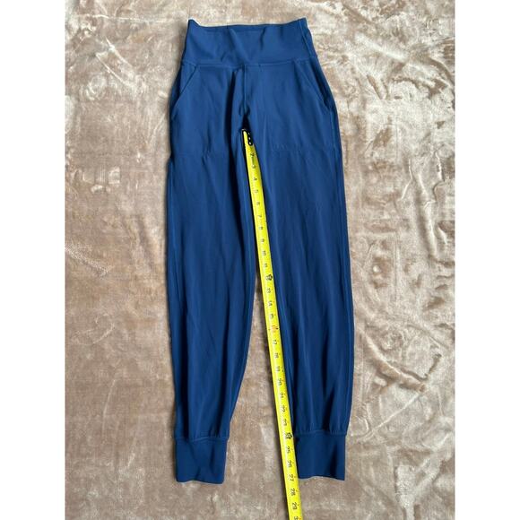 Lululemon Blue Jogger Leggings Women’s Size 2 - Picture 6 of 6